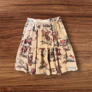 VTG RALPH LAUREN Rodeo Circle Skirt